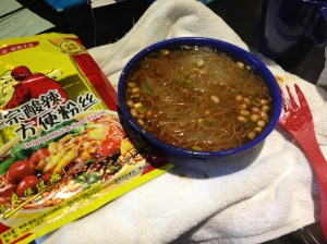 spicy instant rice noodles