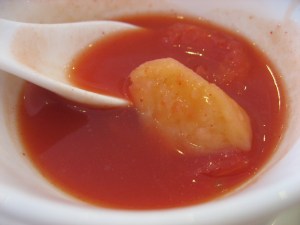 tomato juice with potatoes